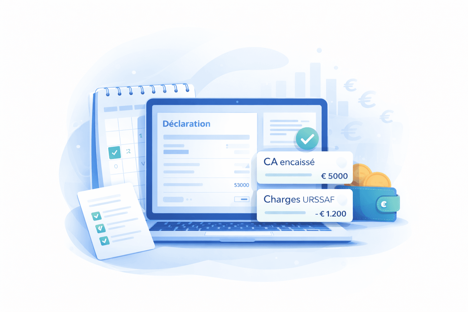 Déclaration URSSAF auto-entrepreneur 2026 : dates, taux et étapes