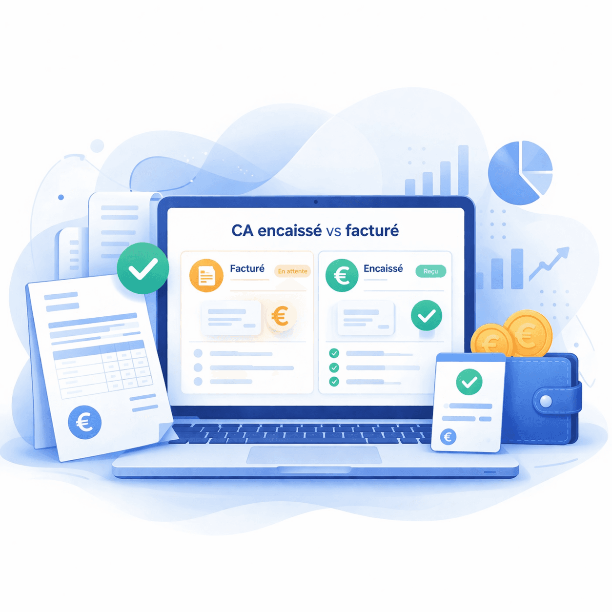 Chiffre d’affaires encaissé ou facturé : que déclarer à l’URSSAF ?