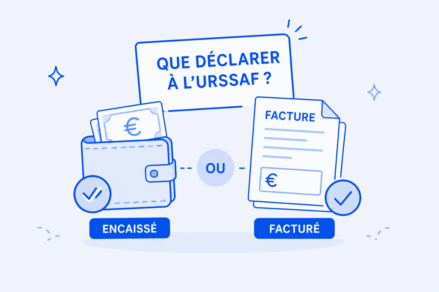 Chiffre d’affaires encaissé ou facturé : que déclarer à l’URSSAF ?
