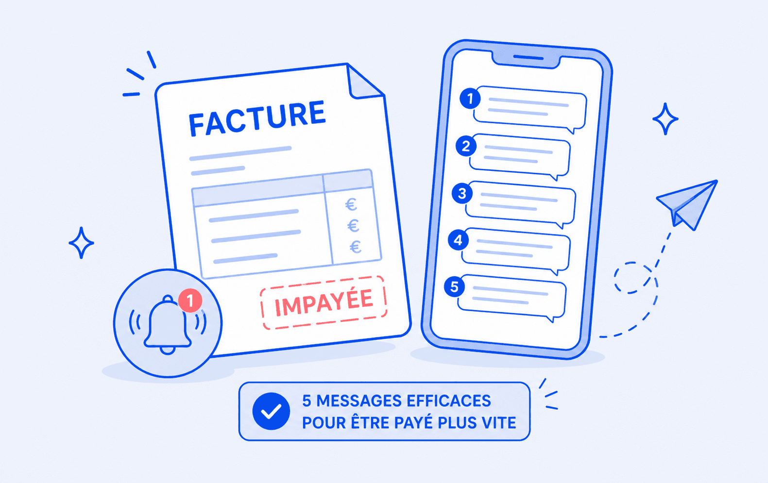 Relance facture impayée : 5 messages efficaces pour être payé plus vite